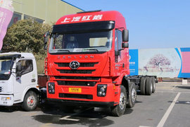 上汽红岩杰狮粉粒物料运输车