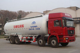 宇通重工陕汽重卡底盘粉粒物料运输车