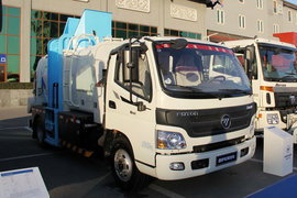 雷萨重机福田欧曼底盘垃圾车