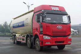 中集青岛解放底盘粉粒物料运输车