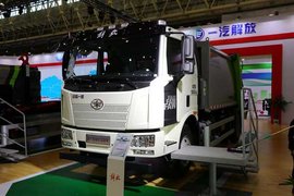 中联重科一汽解放底盘垃圾运输车