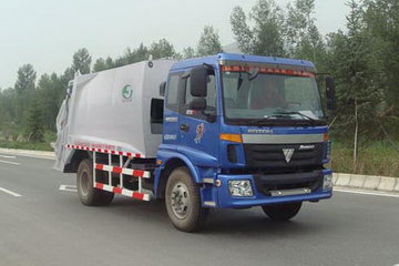 青特集团&nbsp;福田欧曼底盘&nbsp;垃圾运输车