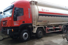 重汽华威(华威驰乐牌)上汽红岩底盘粉粒物料运输车