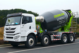 中联重科青岛解放底盘混凝土搅拌车
