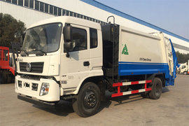 湖北程力东风新疆底盘垃圾运输车