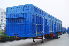 梁山新宇13米轻型厢式半挂车