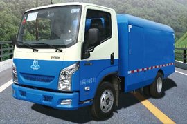 上海沪光上汽跃进底盘垃圾运输车