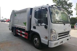 湖北同威(专威牌)现代商用车(原四川现代)底盘垃圾运输车