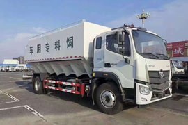 湖北程力(程力威牌)福田欧马可底盘粉粒物料运输车