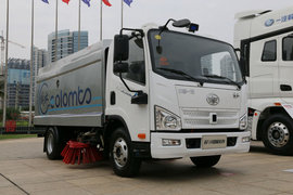 一汽解放轻卡J6F扫路车