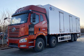 冰凌方一汽解放底盘畜禽运输车