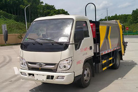 凯力风牌福田时代领航底盘垃圾运输车
