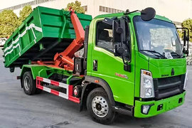 湖北楚胜重汽HOWO轻卡底盘垃圾运输车